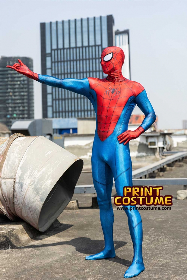 Gun Head Design Miles Morales PS5 Dye Sublimation Spandex