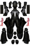 Gun Head Design Insomniac Symbiote Dye Sublimation