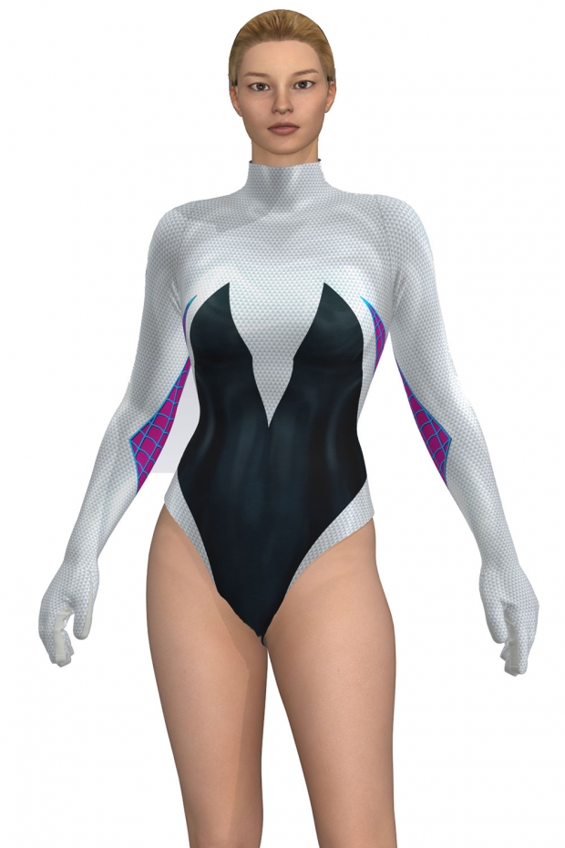 The Web Warrior's Workshop Gwen Leotard Dye Sublimation