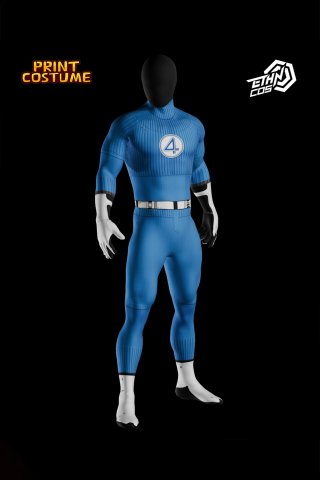 Ethn cos Mr Fantastic 4 Dye Sublimation On Spandex Ethn cos Mr Fantastic 4 Dye Sublimation On Spandex