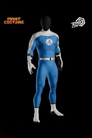 Ethn cos Human Torch Dye Sublimation On Spandex Ethn cos Human Torch Dye Sublimation On Spandex