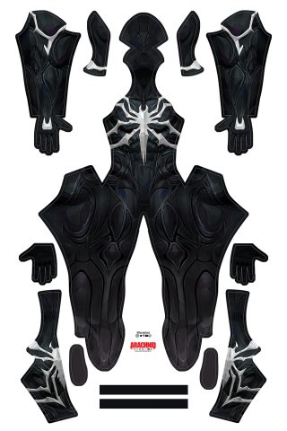 Arachnid Studios Rivals Symbiote Dye Sublimation  Arachnid Studios Rivals Symbiote Dye Sublimation