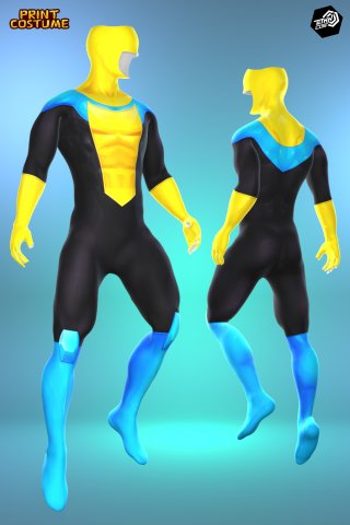 Ethn cos INVINCIBLE Dye Sublimation On Spandex Ethn cos INVINCIBLE Dye Sublimation On Spandex